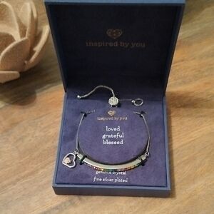 Inspire by You Silver Plated Bracelet